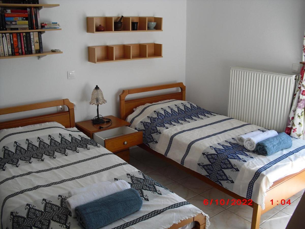Gemuetliche Villa Mailin Priv. Pool Schoene Aussicht Skouloúfia 외부 사진
