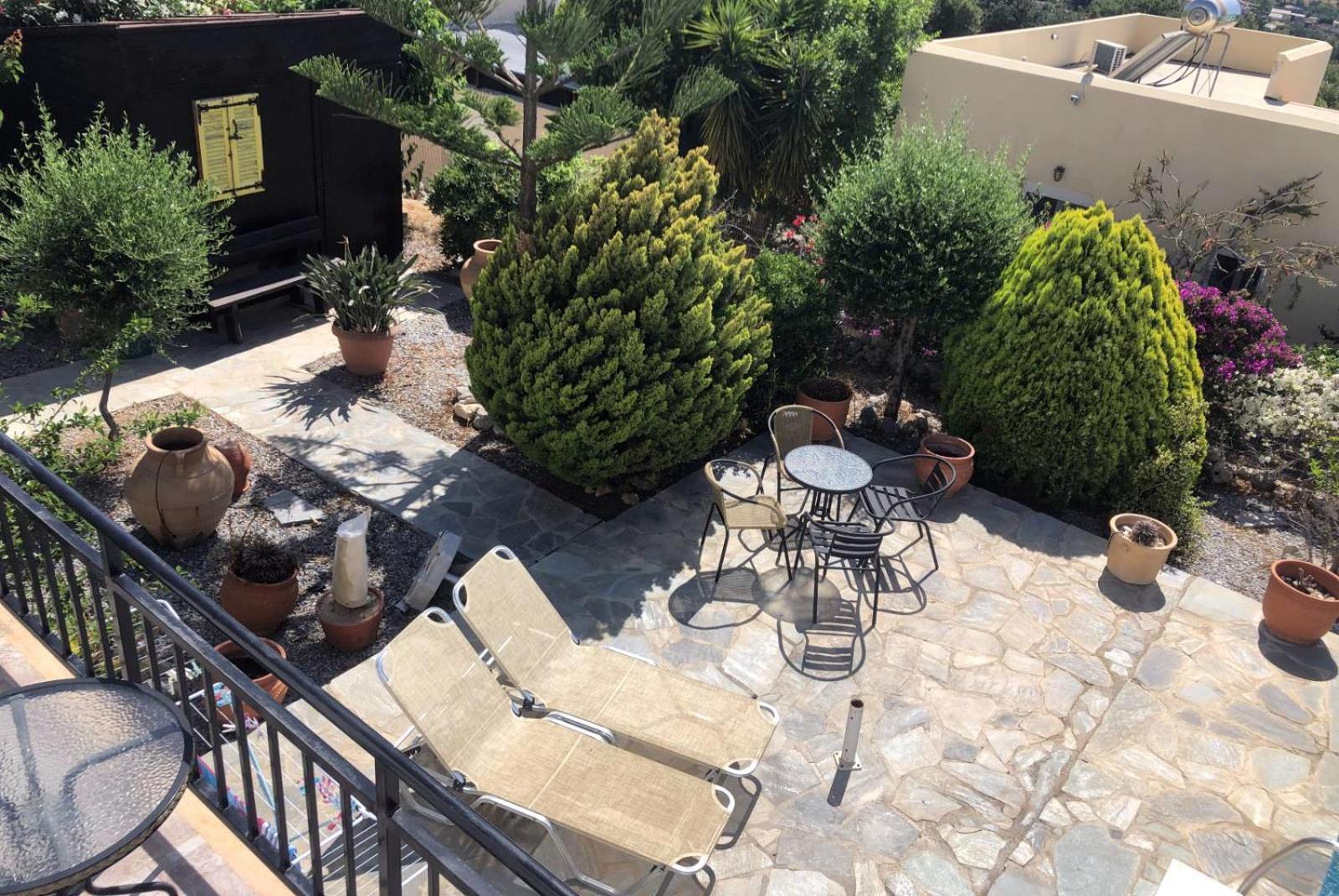 Gemuetliche Villa Mailin Priv. Pool Schoene Aussicht Skouloúfia 외부 사진
